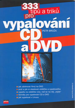 Obrázok 333 tipů a triků pro vypalování CD a DVD