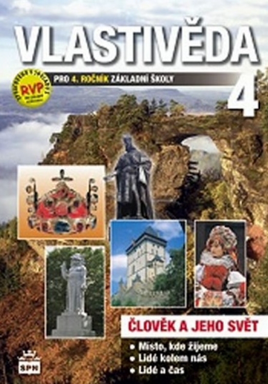 Obrázok Vlastivěda pro 4.ročník základní školy - Člověk a jeho svět