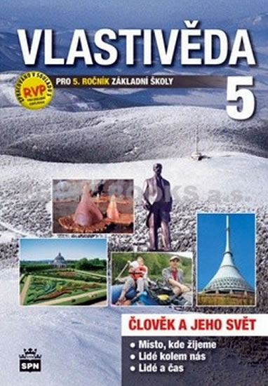 Obrázok Vlastivěda pro 5.ročník základní školy - Člověk a jeho svět