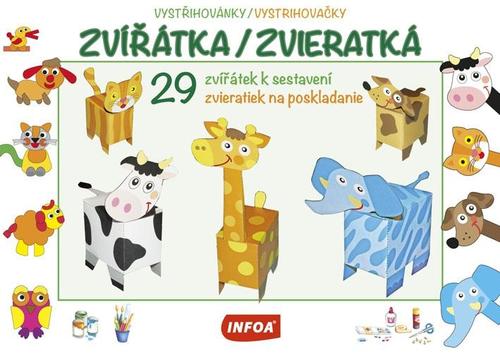 Obrázok Vystrihovačky - Zvířátka/Zvieratká (CZ+SK)