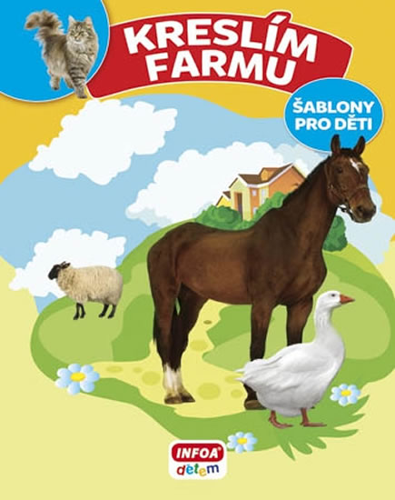 Obrázok Kreslím Farmu - šablony pro děti