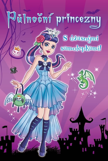 Obrázok Půlnoční princezny s úžasnými samolepkami