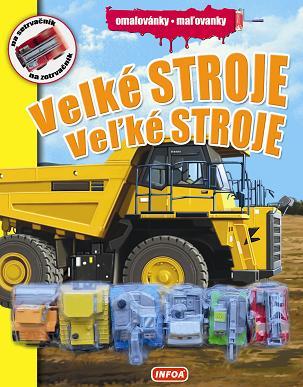 Obrázok Omalovánky / Maľovanky - Velké stroje / Veľké stroje