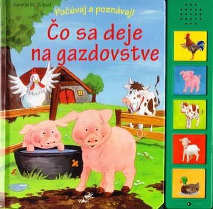 Obrázok Čo sa deje na gazdovstve - Počúvaj a poznávaj !
