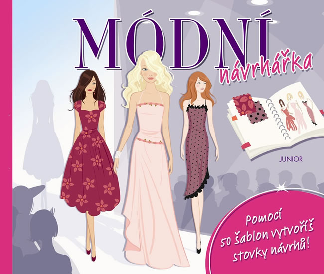 Obrázok Módní návrhářka - Pomocí 50 šablon vytvoříš stovky návrhů!