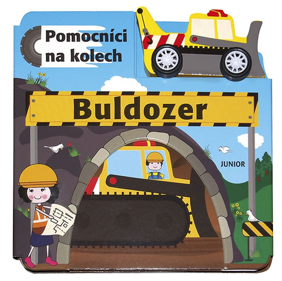 Obrázok Buldozer - Pomocníci na kolech + dřevěn