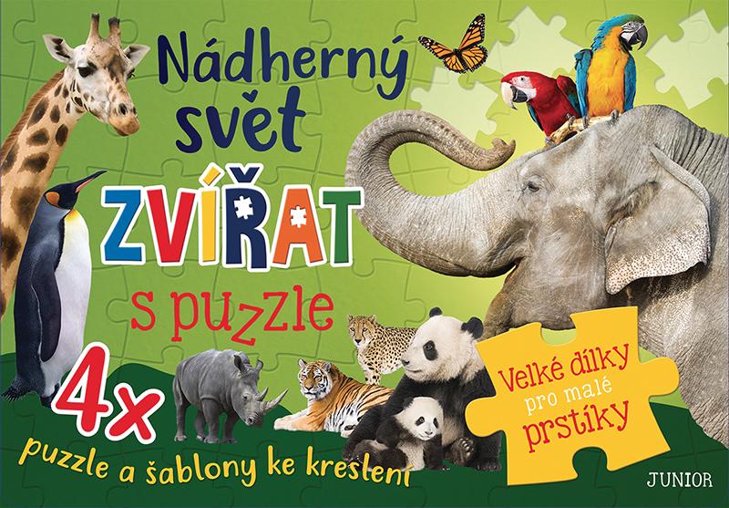Obrázok Nádherný svět zvířat s puzzle