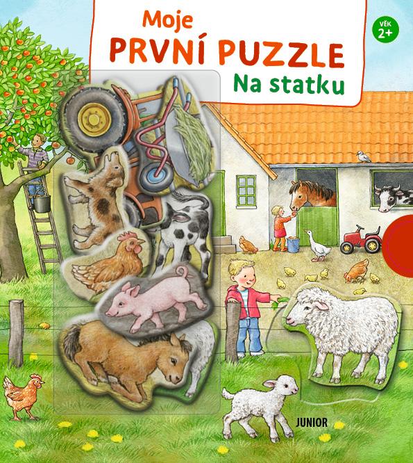 Obrázok Moje první puzzle Na statku - Hledej, skládej a bav se na statku