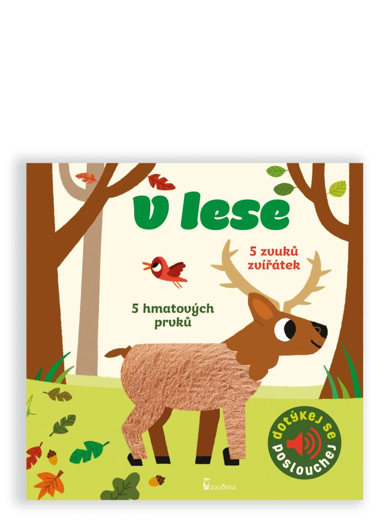 Obrázok V lese - Dotykové a zvukové leporelo