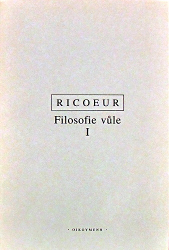Obrázok Filosofie vůle I.
