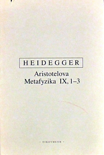 Obrázok Aristotelova Metafyzika IX, 1-3