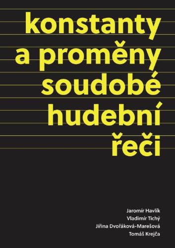 Obrazok Konstanty a proměny soudobé hudební řeči