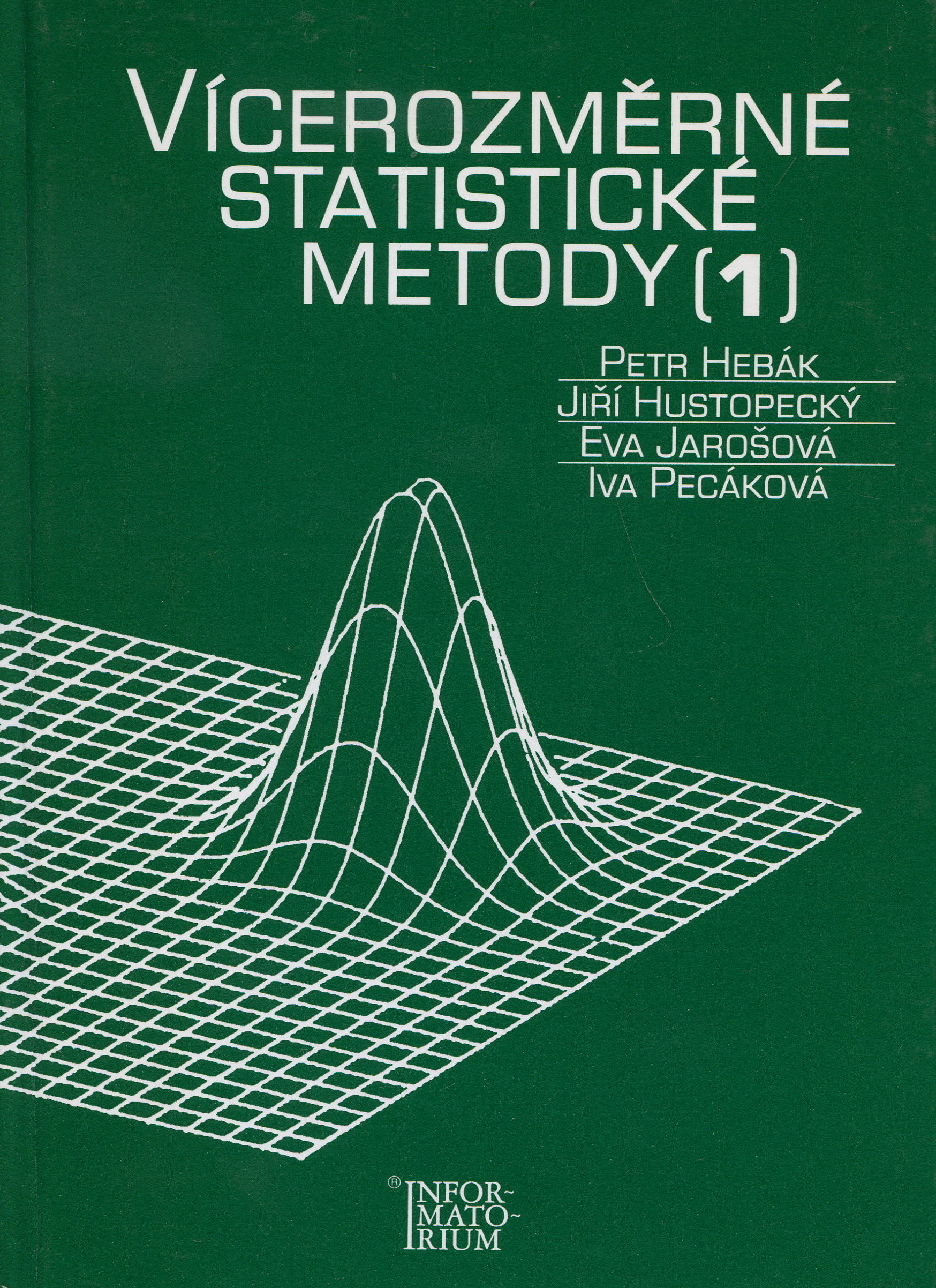 Obrazok Vícerozměrné statistické metody 1