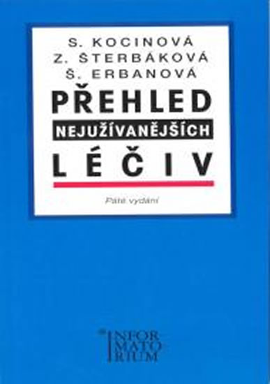 Obrázok Přehled nejužívanějších léčiv - 6.vydání