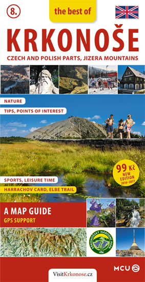 Obrázok Krkonoše, Jizerské hory - kapesní průvodce/anglicky