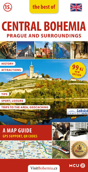 Obrázok Střední Čechy - kapesní průvodce/anglicky