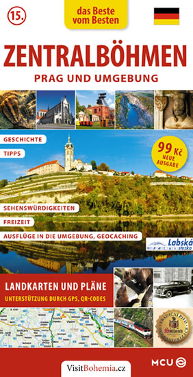 Obrázok Střední Čechy - kapesní průvodce/německy