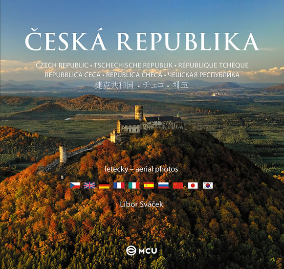 Obrázok Česká republika letecky - střední /vícejazyčná