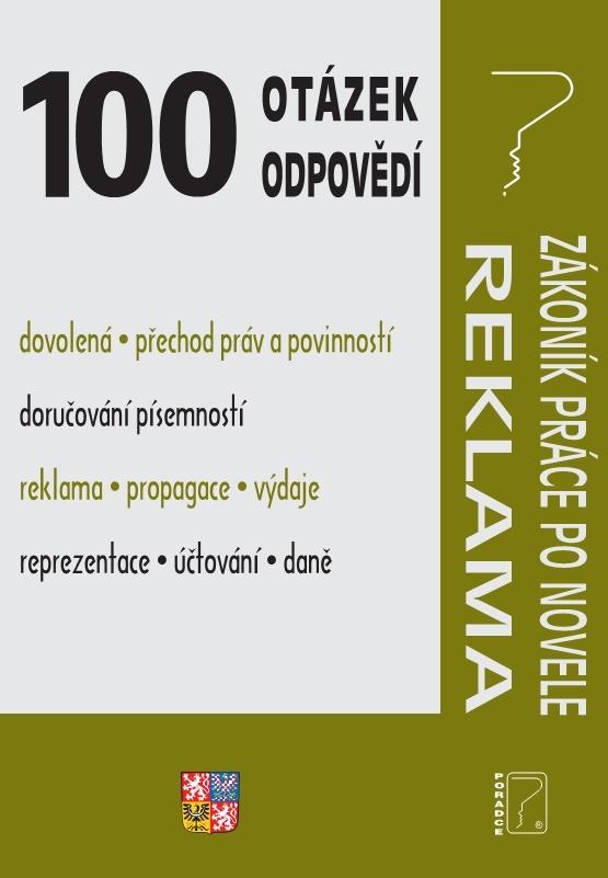 Obrázok 100 otázek a odpovědí - Zákoník práce po novele, Reklama a propagace