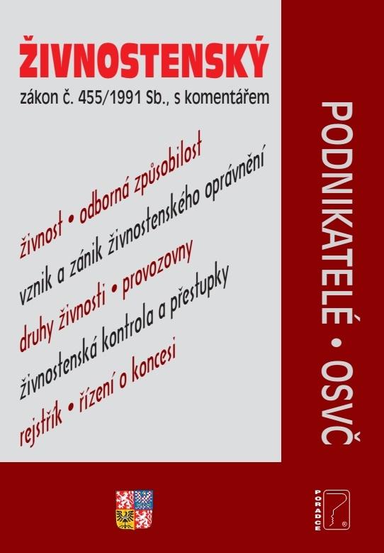 Obrázok Živnostenský zákon s komentářem