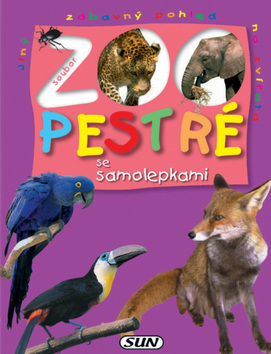 Obrázok ZOO - Pestré se samolepkami (růžové)