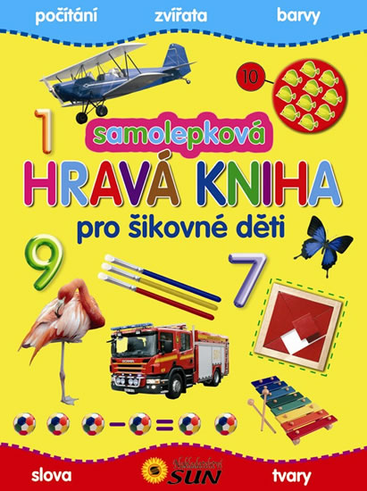 Obrázok Samolepková hravá kniha pro šikovné děti
