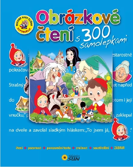 Obrázok Obrázkové čtení s 300 samolepkami