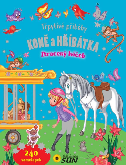Obrázok Koně a hříbátka - Ztracený lvíček - Třpytivé příběhy