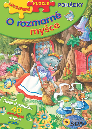 Obrázok O rozmarné myšce - Samolepkové puzzle pohádky