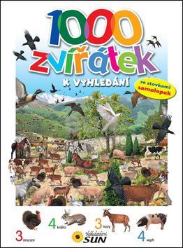Obrázok 1000 Zvířátek k vyhledání - se stovkami samolepek - 2. vydání