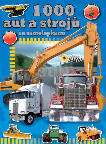 Obrázok 1000 aut a strojů se samolepkami