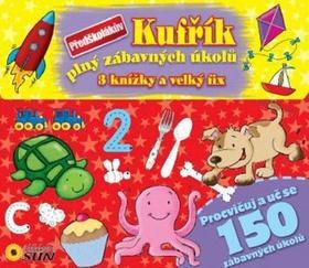 Obrázok Předškolákův kufřík plný zábavných úkolů - 3 knížky + velký fix