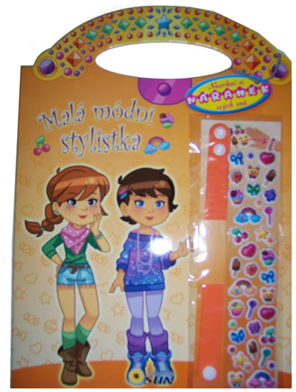 Obrázok Malá módní stylistka (oranžová)