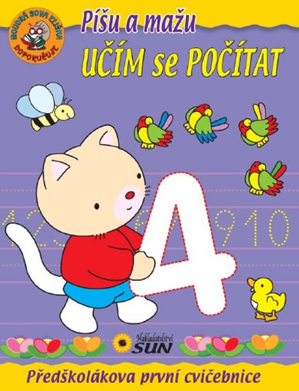 Obrázok Učím se počítat - Píšu a mažu