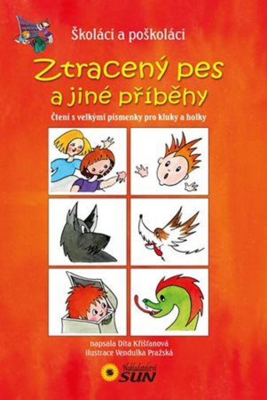 Obrázok Ztracený pes a jiné příběhy - Čtení s velkými písmenky pro kluky a holky