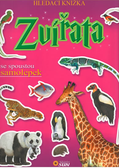 Obrázok Zvířata - Hledací knížka se spoustou samolepek