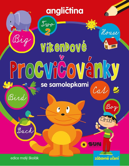 Obrázok Angličtina - Víkendové procvičovánky se samolepkami