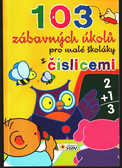 Obrázok 103 zábavných úkolů pro malé školáky s číslicemi