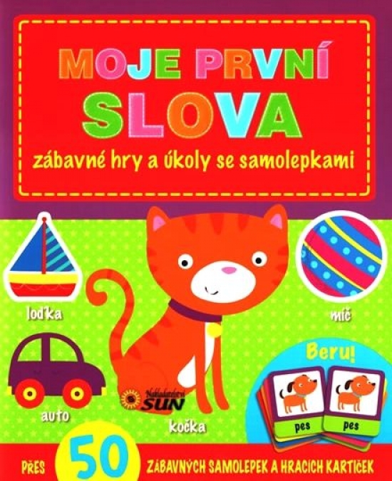 Obrázok Moje první Slova - zábavné úkloly a hry se samolepkami