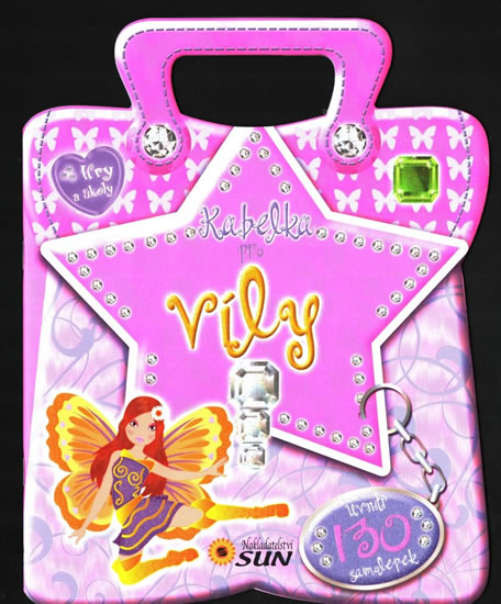 Obrázok Kabelka pro víly - Úkoly a hry + 130 samolepek