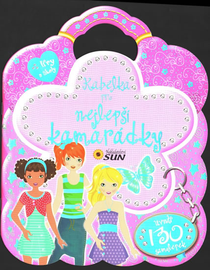 Obrázok Kabelka pro kamarádky - Úkoly a hry + 130 samolepek