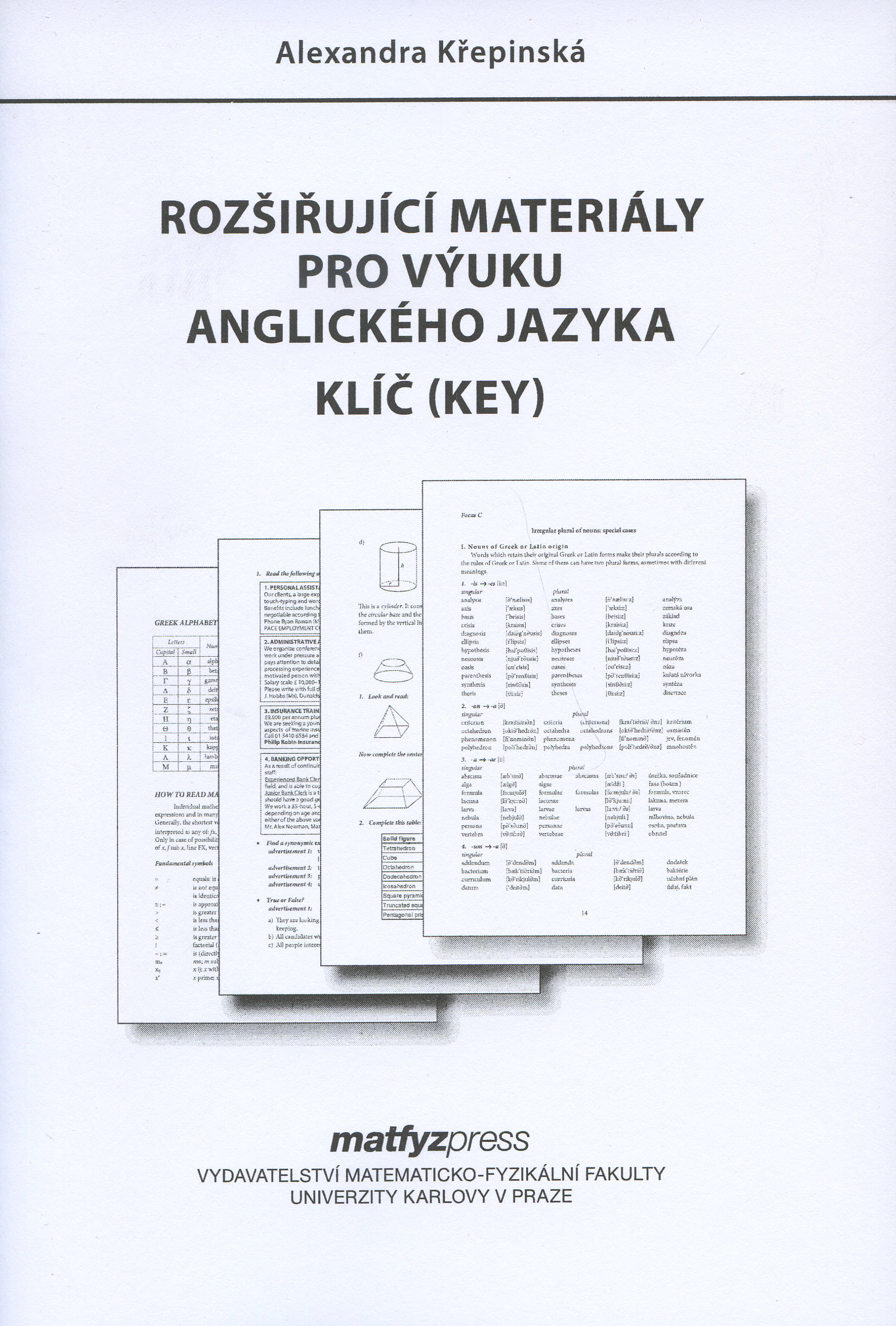 Obrazok Rozšiřující materiály pro výuku angl. jazyka - Klíč (Key)