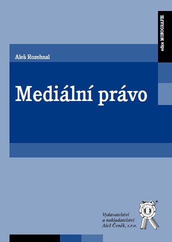Obrazok Mediální právo - 3. vydání