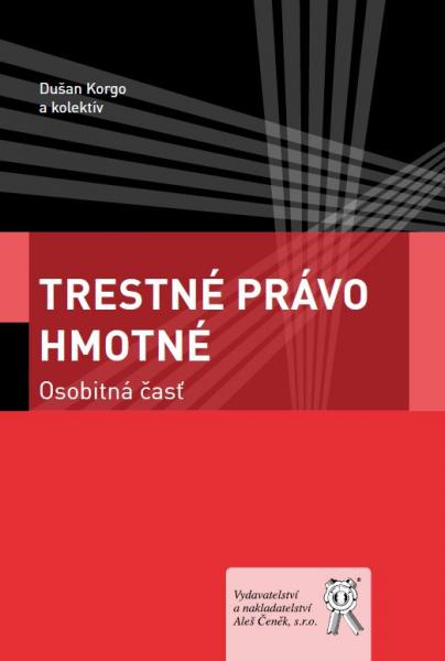 Obrazok Trestné právo hmotné - Osobitná časť
