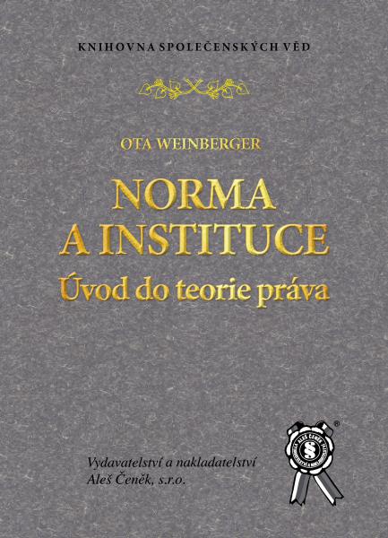 Obrazok Norma a instituce - Úvod do teorie práva