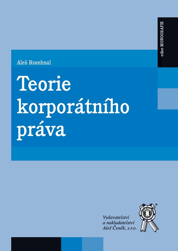 Obrazok Teorie korporátního práva