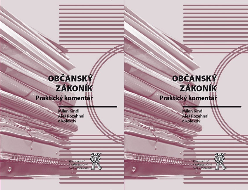 Obrazok Občanský zákoník. Praktický komentář (2 svazky)