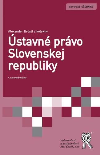 Obrazok Ústavné právo Slovenskej republiky (4. upravené vydanie)