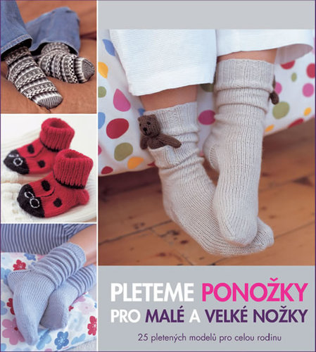 Obrázok Pleteme ponožky pro malé a velké nožky