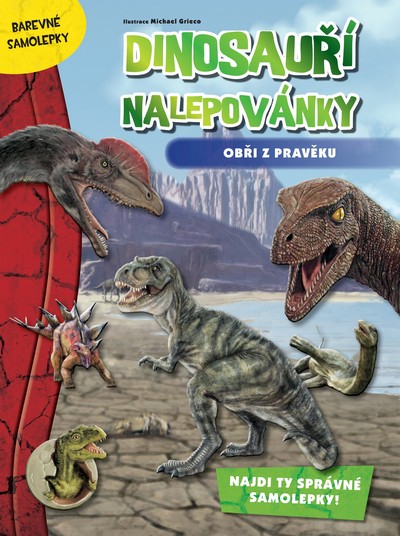 Obrázok Dinosauří nalepovánky - Obři z pravěku